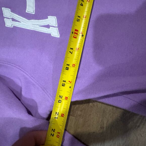 Kansas State KSU Wildcats Purple Sweatshirt , Women’s Size Medium Quarter Zip - Picture 3 of 5
